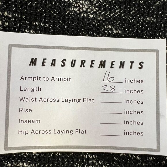 Eileen Fisher Womens Petite Cotton Knit Jacket Open Cardigan Black White size PP - Picture 12 of 12